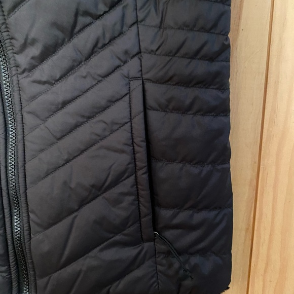 North Face like NEW reversible vest black with black velvet lining size small - Picture 4 of 12